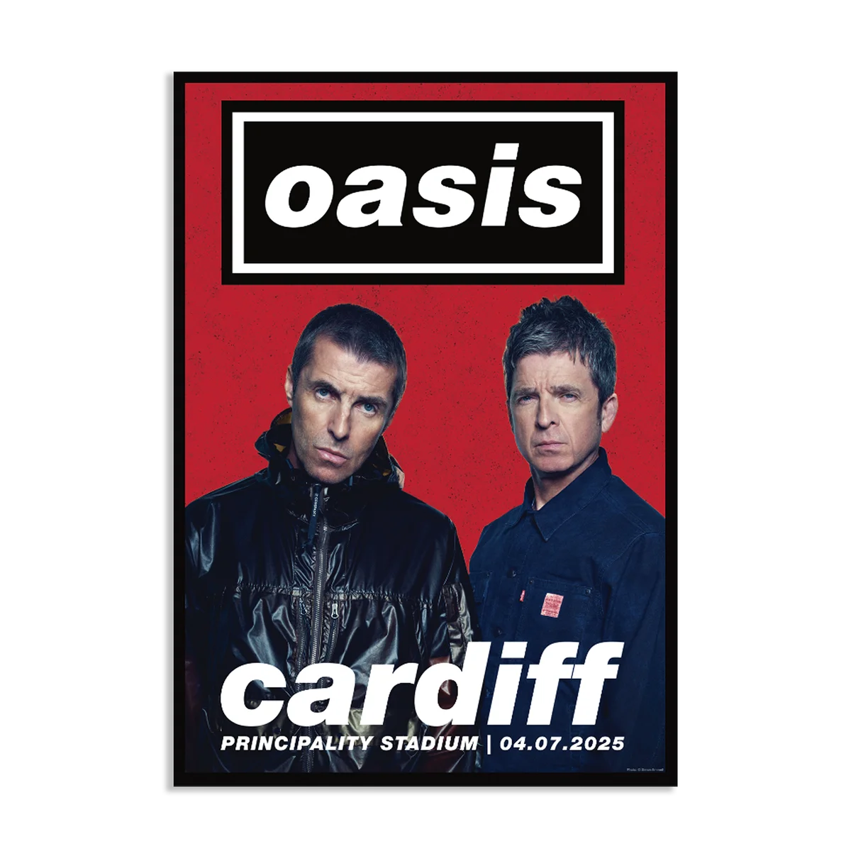 Live '25 Cardiff Event Lithographic Poster