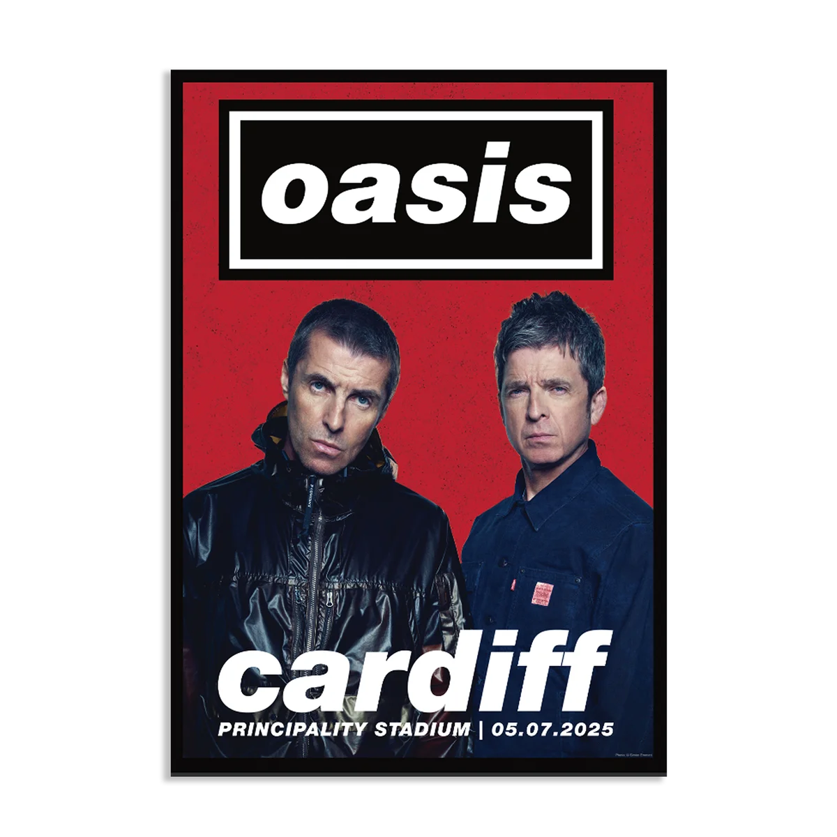 Live '25 Cardiff Event Lithographic Poster — immagine 2