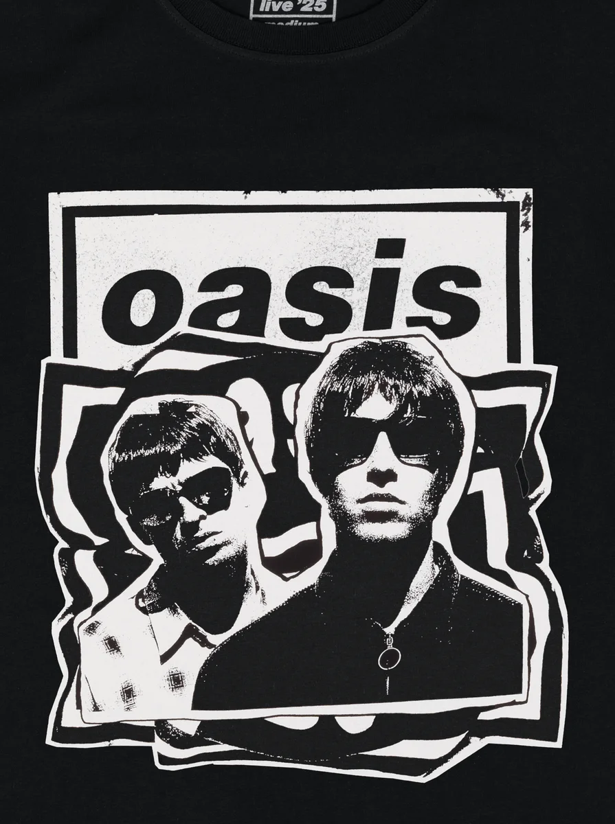 Live '25 Cut Out Photo Sweatshirt Black — immagine 4