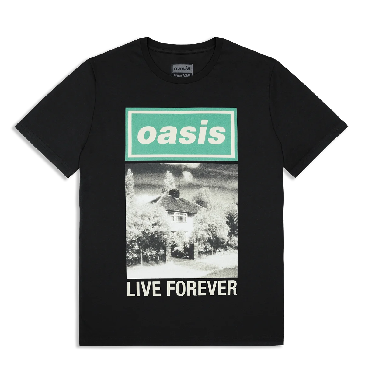 Live Forever Cover T-Shirt Black