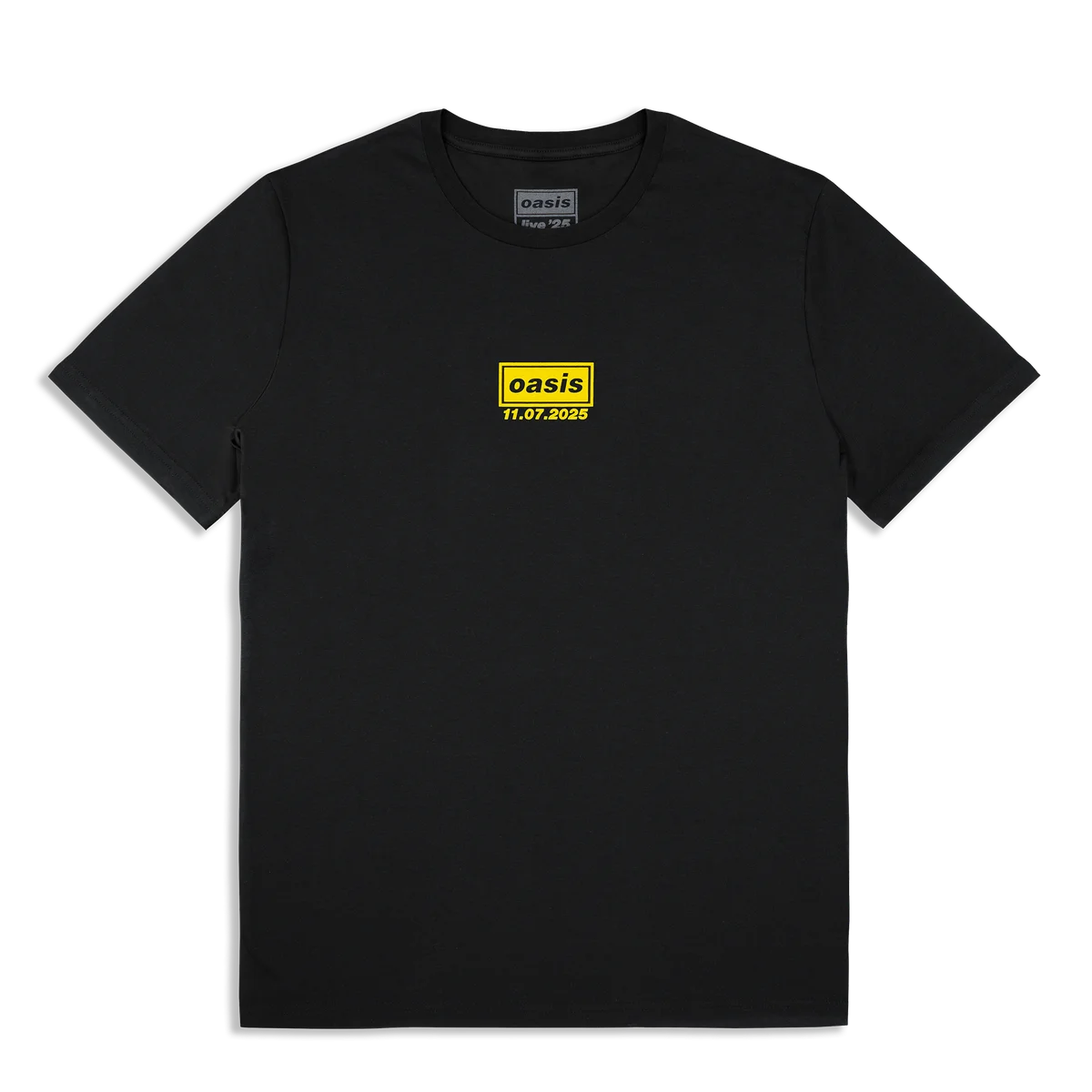 Live '25 Manchester Event T-Shirt Black — immagine 2