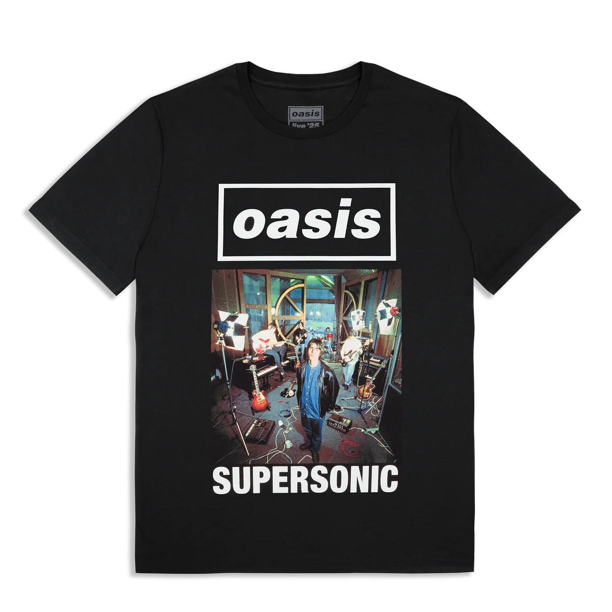 Live '25 Supersonic Cover T-Shirt Black