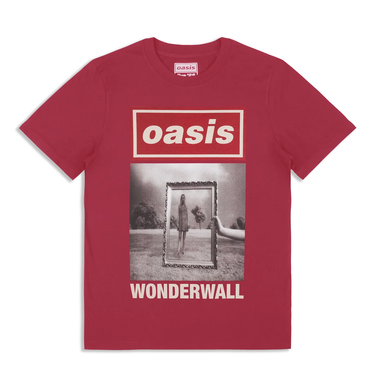 Wonderwall Cover T-Shirt Maroon