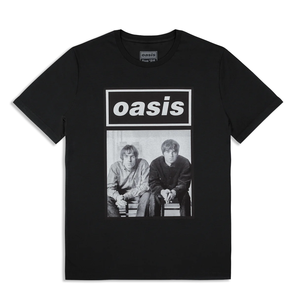 Live '25 Wonderwall World Tour T-Shirt Black