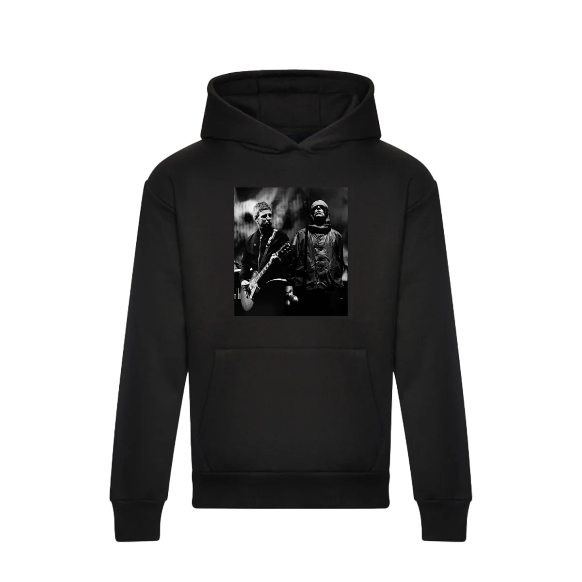 Live Photo Hoodie Black
